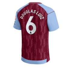 Aston Villa Douglas Luiz #6 Hjemmedrakt 2023-24 Kortermet